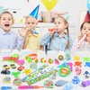 Tuko Kids Party Favors Toys,Pop Fidget Toys, Classroom prizes, Goody Bag Fillers,Pinata Stuffers,Carnival Prizes for Boys and Girls Gifts 3+ Years Old (60 Packs)
