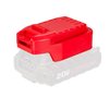 X-Adapter 1x Adapter Only Fits Craftsman V20 Cordless Tools Compatible with Porter Cable 20v MAX (NOT 18v) Lithium Batteries - Adapter Only, RED (PB-V20)