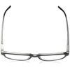 Foster Grant Men's Sloan Square Reading Glasses, Black/Transparent, 59 mm + 2.5
