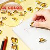 CJiangpo 60Pcs Happy Groundhog Day Mini Erasers for Kids Bulk Cartoon Groundhog Pencil Rubber Eraser 3D Desk Puzzle Erasers for Kids School Classroom Prizes Groundhog Day Gifts Filler Party Favors