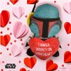 Star Wars Dog Toy Boba Fett Plush Squeaker| 6” Mandalorian Bounty on Your Heart Plush Squeaker Pet Toy | Star Wars Toy for Dogs Boba Fett Stuffed Animal 6 inch