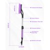 HEEYA Ice Scraper and Brush for Car, Extendable Snow Brush and Ice Scraper for Car Windshield Window, Car Snow Scraper and Brush with Foam Grip for SUV Truck Automobile Vehicle - 1pcs