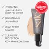 Saie Slip Tint SPF 35 Tinted Moisturizer - Light Coverage Moisturizer + Broad Spectrum Zinc Oxide Sunscreen - Shade Three (1.35 oz)