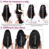 Deep Wave Lace Front Wigs Human Hair 180% Density Curly Lace Front Wig Human Hair 13x4 Lace Frontal Wigs for Black Women with Baby Hair and Special Designed Adjustable Straps (Deep Wave Wig, 24 Inch)