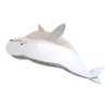 Novelty White Beluga Hair Clips,Cellulose Acetate Hair Clips,Big Claw Clips for Girl,Hair Accessories