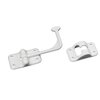 RV Designer E250, Plastic Door Holder, T Style, 90 Degree, White, Entry Door Hardware
