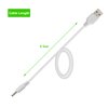 Charger Cord Replacement for Finishing Touch Flawless Pedi Electronic Pedicure Tool - USB to DC Barrel Cable 6 ft (2-Pack)