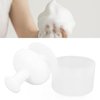 Face Foam Maker, Rich Cream Foamer Skincare Tools Facial Cleanser Foam Cup Portable Plastic Whip Bubble Maker Face Wash Foamer Cup Facial Skin Cleansing Care Tool for Making Cleanser Bubble