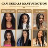 AQINBEL Braiding Hair Pre stretched 26 Inches 8 Bundles Ombre Braiding Hair Itch Free Crochet Twist Hair for Braids Yaki Texture Pre stretched Braiding Hair Extensions for Women (1B/30/27#)