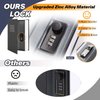 Book Safe Box with Combination Lock, Ohuhu Upgrade Dictionary Diversion Safe Secret Hidden Box for Home Office, Portable Safe Box for Money Cash Jewelry