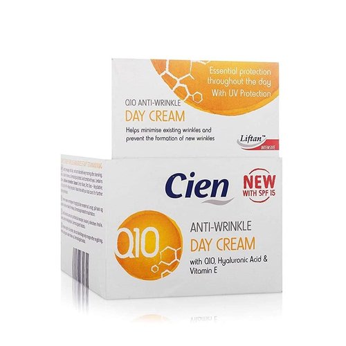 Set of 3 Anti-Wrinkle DAY CREAM - NIGHT CREAM - EYE CREAM - with q10, Hyaluronic Acid & Vitamin E