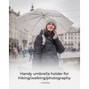 Huriia - Hands-Free Umbrella Holder, Wearable Portable Umbrella Strap, Fits Any 8-10mm Small Umbrella for Backpack Use, Essential Traveling Accessories for Daily Use