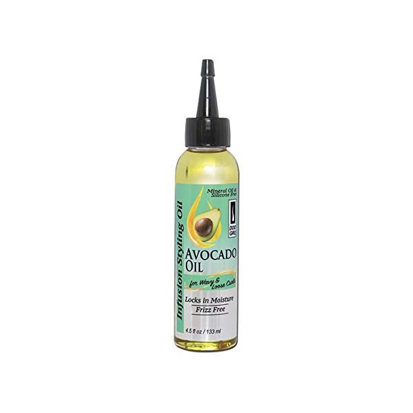 DOO GRO INFUSION STYLING OIL WITH AVOCADO OIL FOR WAVY & LOOSE CURLS 4.5oz