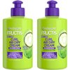 Garnier Fructis Curl Nourish Air Dry Cream, Sulfate Free Defining Butter Leave-in Conditioner, 10.2 Fl Oz, 2 Count (Packaging May Vary)