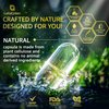 LetaGreen Organic Lions Mane Supplement Capsules - 120 Real Mushrooms Lion's Mane Capsules with Ginkgo Biloba Herb, Bacopa Monnieri, L Theanine, L Tyrosine - Mushroom Complex for Daily Wellness