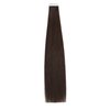QingChang Tape in Hair Extensions Human Hair Single Donor Hair Healthy Natural Invisible Seamless Longlasting #2 Dark Brown 12" 20pcs 30g