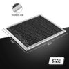 Cenipar 97007696 Charcoal Odour Filter for Range vent hood (8 3/4" X 10 1/2" X 3/8")-2 Pack