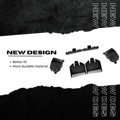 Special Fade Guide, 3-in-1 Hair Clipper Fade Guards, Taper/Fade Guide, Self Haircut, Unique Designed Trimmer Attachments, Fade Comb, Suitable with Wahl, Babyliss, Gamma+, Suprent