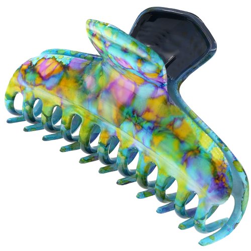 Camila Paris CP3316 French Hair Clip for Women Thick Hair for Long Curly Wavy Hair, Multicolor Girls Hair Claw Clips Fashion Styling Hair Accessories for Women, Strong Hold No Slip Grip Made in France