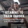GNC AMP Men’s Extreme Training Vitapak Program, 5 Products in 1, Convenient Vitamin Pack for Performance & Endurance, Adult Multivitamin, Proven Ingredients, Caffeine, Nitric Oxide, 30 Day Supply