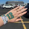 Tuoshei 36 Pcs Eras Tour Merch,13 Temporary Tattoo,13 Tattoo, Hand tattoo, Star Temporary Tattoos, Concert Accessories for Swifties Gifts