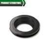 GRAND ORANGE Fuel Gas Tank Filler Neck Tube Rubber Grommet Seal, Compatible with 1967 1968 1969 1970 Chevrolet/GMC Truck,Fuel Tank Filler Neck Grommet