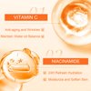 5 x Vitamin C Skin Care Set, Skincare Routine Set, Facial Skin Care Products, Skincare Gift Set with Cleanser, Eye Cream, Serum, Cream, Mask, Anti-Aging Skin Care Kit for Firming & Hydrating 6PCS