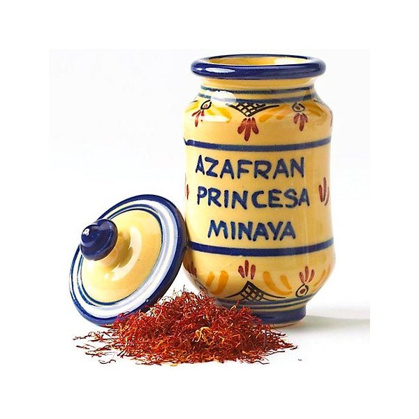 Princesa de Minaya La Mancha Saffron in Ceramic Jar (2 g)