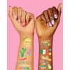xo, Fetti Fiesta Party Supplies Metallic Tattoos - 52 styles | Cinco De Mayo Decorations, Final Fiesta Bachelorette + Mexican Decor