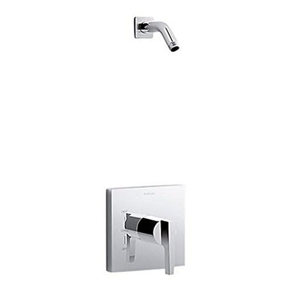 Kohler TLS99764-4-CP Rite-Temp Shower Valve Trim with Lever Handle