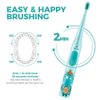 Vekkia Dragon Lord Sonic Rechargeable Kids Electric Toothbrush, 3 Modes with Memory, Fun & Easy Cleaning, 24000 Strokes, IPX7 Waterproof, 2-Min Timer for Age 3+, 4 Soft Bristles