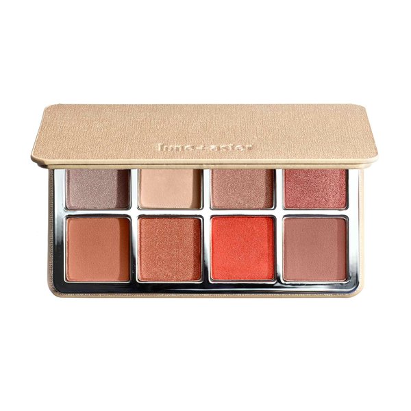 Lune+Aster Sunstone Eyeshadow Palette | Waterproof Eyeshadow Palette With Matte And Shimmer Finish, Mirrored Compact - 8 Shades