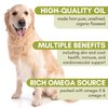 Wholistic Pet Organics Flaxseed Oil: Organic Flaxseed Oil for Dogs - Flax Oil Dog Supplement with Antioxidant Rich Rosemary and Omega 3, 6 Fatty Acids for Cardio, Immune, Skin and Coat Health - 16 Oz