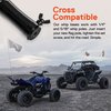 True Mods Quick-Release Flag Pole Holder [1/4" & 5/16" Size Poles] [6160 Aircraft Aluminum] [LED Whip Ready] Mounting Base for Polaris RZR XP1000 S1000 SXS ATV Can-Am Maverick Honda