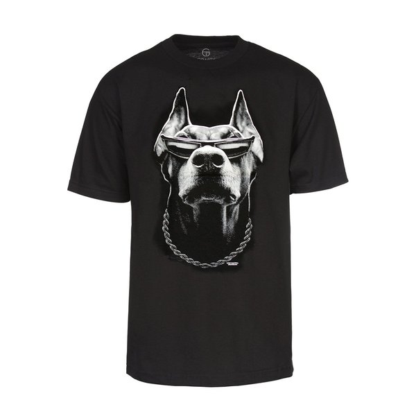 Gravity Trading Mens Doberman Bad to The Bone Gangster Dog T-Shirt - 3XL