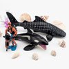 Ocean Sea Marine Animal Figure Toys Playsets 3 PCS Diver Whale Shark Killer Whale Model Toy Desktop Decoration Collection Party Favors Toys for Boys Girls Kids