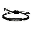 Game On Novelties Epic Chess Gifts, Chess is Cheaper Than Therapy, Reusable Birthday Black Rope Bracelet from Friends, Engraved, Chess Set, Chess Board, Chess Pieces