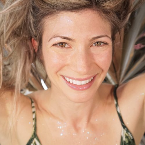 Unicorn Snot Glitter Holographic Face & Body Glitter Gel: Face Glitter Makeup, Hair Glitter, Festival Rave and Anime Cosplay, Halloween Costume Makeup - Vegan & Cruelty Free, 1.7 oz (Galaxy)