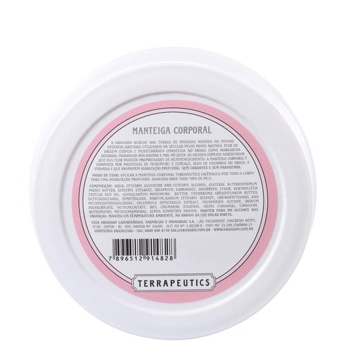 Granado - Linha Terrapeutics - Manteiga Corporal Hidratacao Profunda Calendula 200 Gr - (Terrapeutics Collection - Pot Marigold Deep Moiturizing Body Butter Net 7.05 Oz)