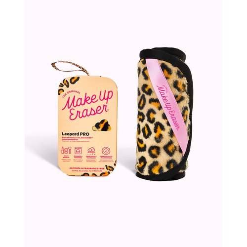 The Original MakeUp Eraser, Erase All Makeup With Just Water, Including Waterproof Mascara, Eyeliner, Foundation, Lipstick, and More (Leopard)