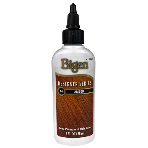 Bigen Semi Permanent Hair Color #A4 Amber, 3 oz (Packs of 2)