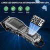 Tuanchuanrp Professional Hair Clippers for Men, Cordless Barber Clippers for Hair Cutting & Grooming, LED Display Hair Clippers and Trimmer Set for Barber Haircut with 8 Fade Taper Combs