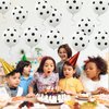 Biapian 60 Pcs Football Balloons, Football Balloon for Boys, 12 Inch Soccer Latex Balloons Football Pattern Helium for Kids Boys Birthday Sports Themed Party Decorations World Cup Theme Party Supplies