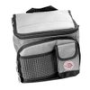 Transworld Durable Deluxe Insulated Lunch Cooler Bag with Shoulder Strap, (9" x 7" x 8", Gray)