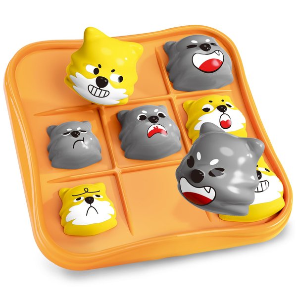 2024 New Tic Tac Toe Board Game - Fun Strategy Toys for Kids and Adults - Kids and Family Friendly Educational Board Game - Development of Brain Thinking - Birthday Children's Gifts - 2 Players