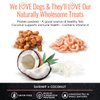 Smart Cookie All Natural Dog Treats - Shrimp & Coconut - Healthy Dog Treats for Allergies, Sensitive Stomachs - Soft Dog Treats, Chewy, Grain Free, Human-Grade, Made in The USA - 5oz Bag, 1 Pack