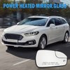 New Passenger Right Side Mirror Replacement for Ford Fusion 2013-2020 Pass Power Heated Glass - Replace DS7Z17K707B - Side Heated Convex Mirror Glass w/Rear Holder (Passenger Side(Right))