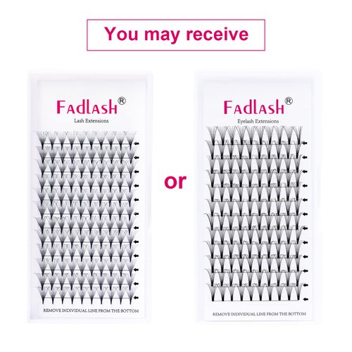 Volume Lash Extensions 10D 0.07 Premade Fans D Curl 9mm Premade Volume Eyelash Extensions Pro Point Thin Base Premade Lashes Volume Lashes (10D-0.07-D, 9mm)