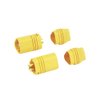 BDHI 10pairs MT60 3.5mm 3-Wire 3-Pole Bullet Connector Plug Set for RC ESC to Motor for RC Quad Car Battery Charger(B196-10)