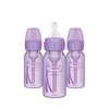 Dr. Brown’s Natural Flow® Anti-Colic Options+™ Narrow Baby Bottles 4 oz/120 mL, with Level 1 Slow Flow Nipple, 3 Pack, 0m+ Lavender